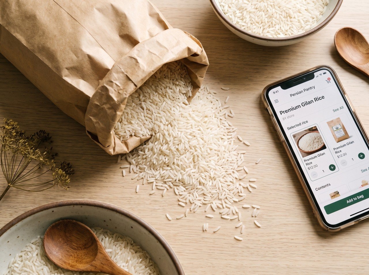 خرید اینترنتی برنج شمال؛ چطور آنلاین برنج بخریم و سرمان کلاه نرود