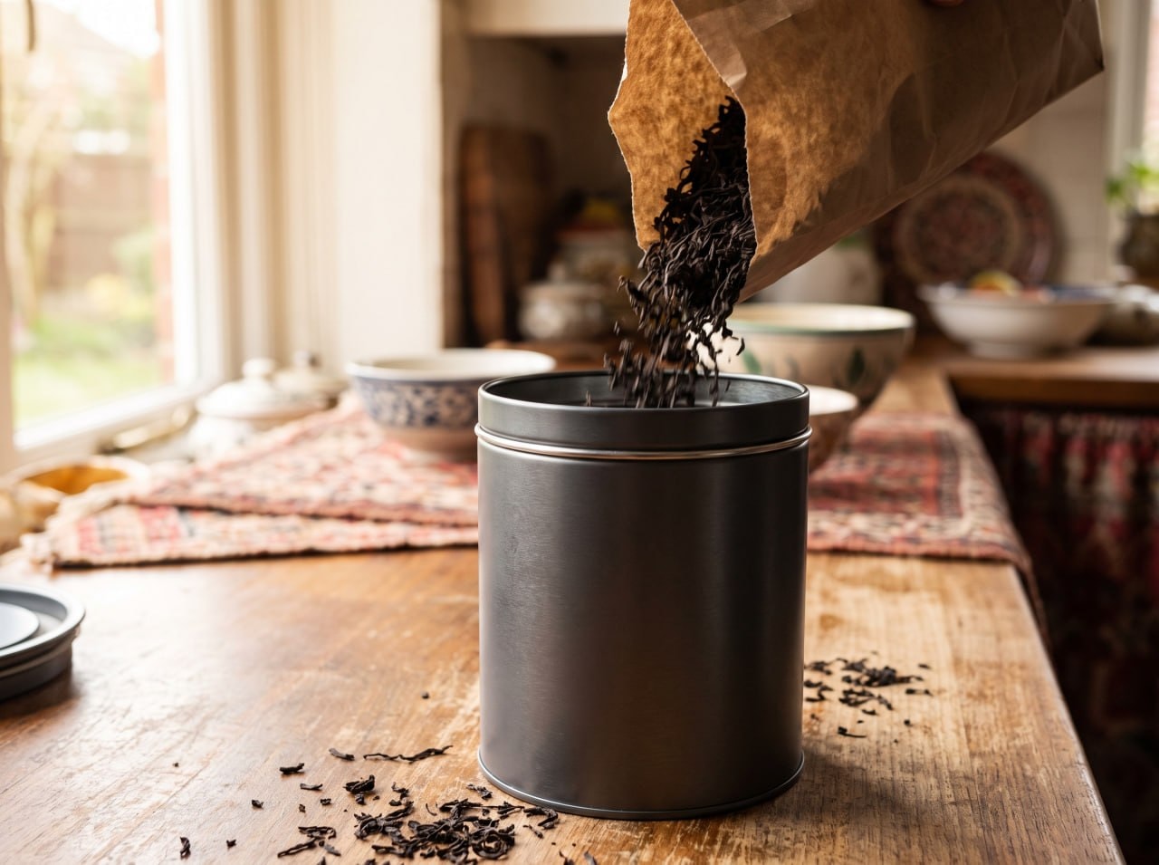نگهداری چای برای حفظ عطر؛ ظرف، جا و مدت درست