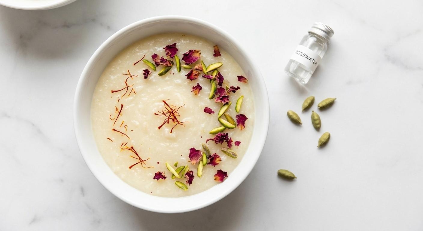 طرز تهیه شیربرنج: دستور کامل، مواد لازم و ارزش غذایی (برای ۴ پرس)